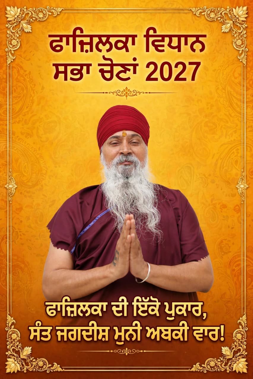 ਫ਼ਾਜ਼ਿਲਕਾ ਵਿਧਾਨ ਸਭਾ ਚੋਣਾਂ 2027